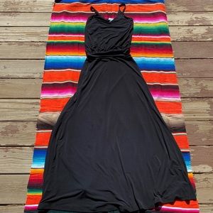 Veronica M Black Maxi Dress